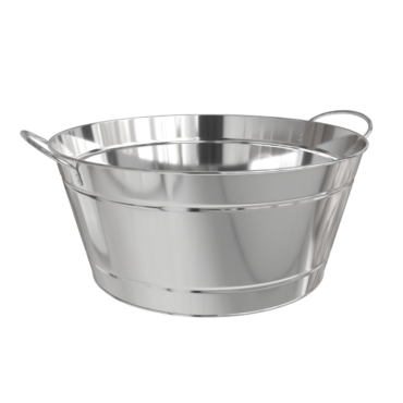Ice Tub Stainless Steel Oval