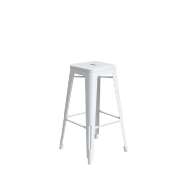 Bolero Stool - White