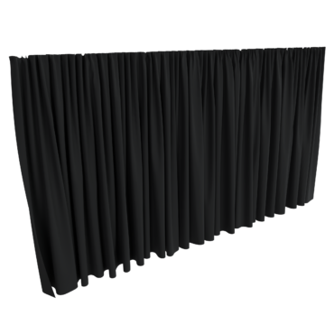 Drape Set - Black